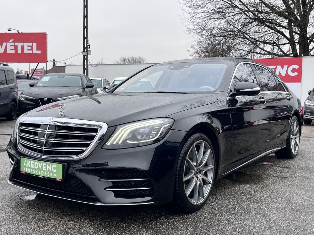 MERCEDES-BENZ S 560 e L 9G-TRONIC EQ Power M.o.-i. Teljes felszereltség. ZÖLD rendszám!