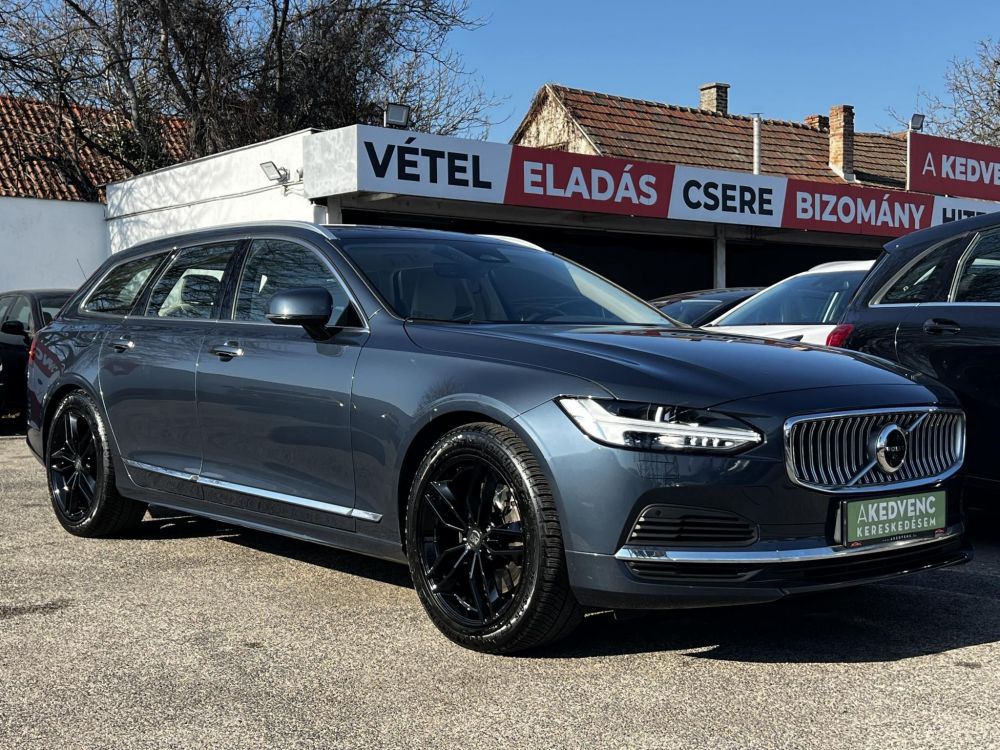 VOLVO V90 2.0 [T6] Recharge Inscription AWD Geartronic Vajbőr belső. összkerékhajtás. frissen szervizelt!
