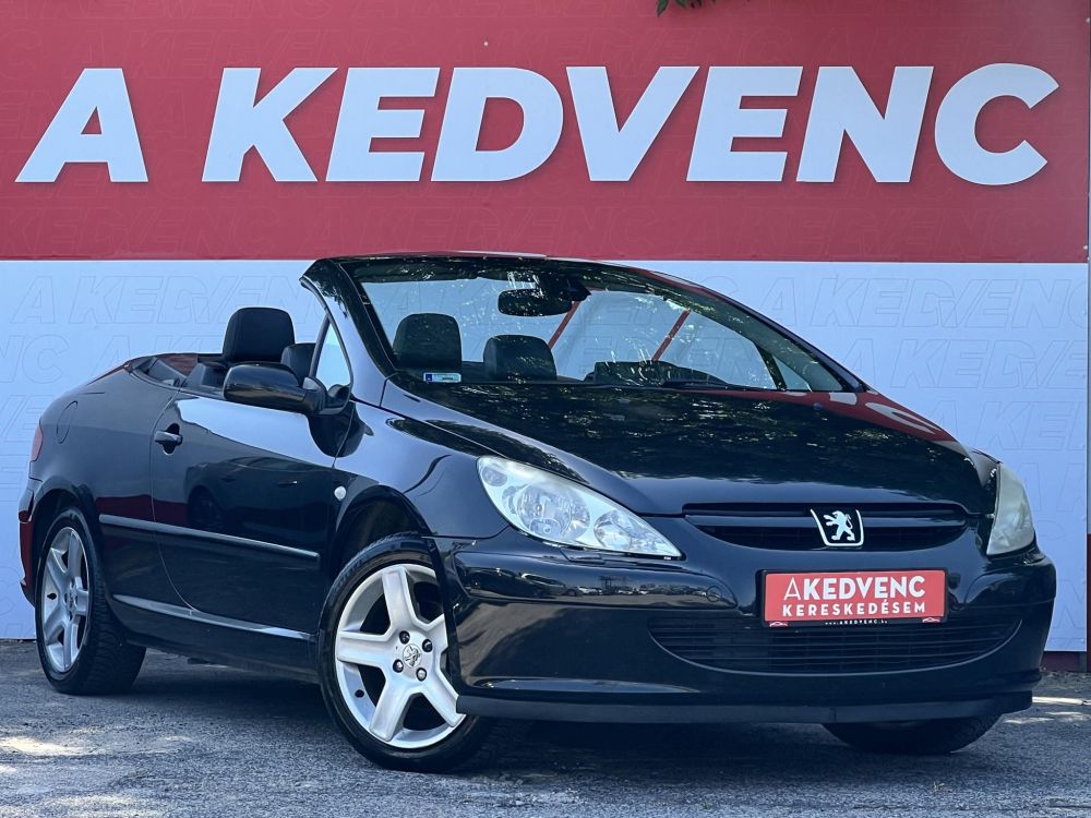 PEUGEOT 307 CC 2.0 Standard vezérlés cserélve. új kuplung szett. klíma. tempomat. bluetooth!