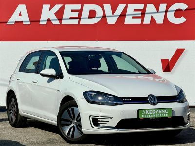 VOLKSWAGEN GOLF VII e-Golf Edition 120e km. 230km hatótáv. 2 töltő kábel. CARPLAY!