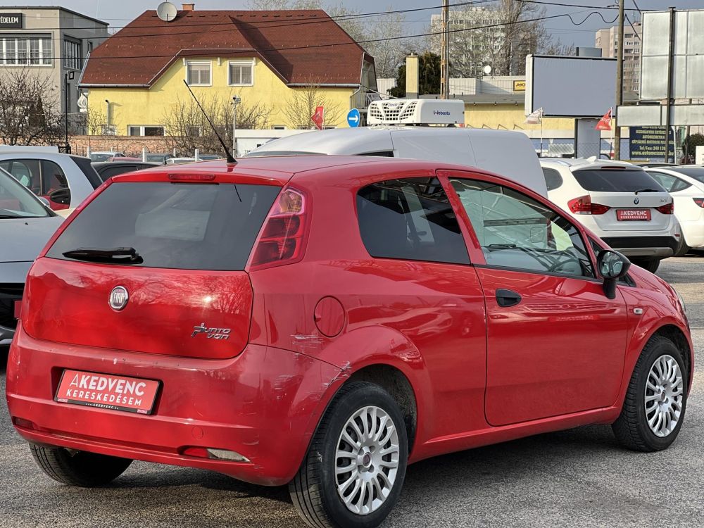 FIAT PUNTO GrandeVan 1.3 Multijet TGK. 1.190.000 Ft+ÁFA