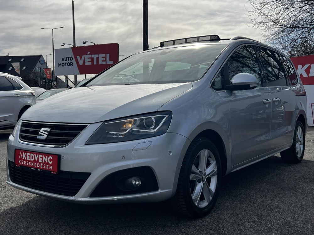 SEAT ALHAMBRA 2.0 TDI Style Advanced DSG Kitűnő állapot. magas felszereltség!