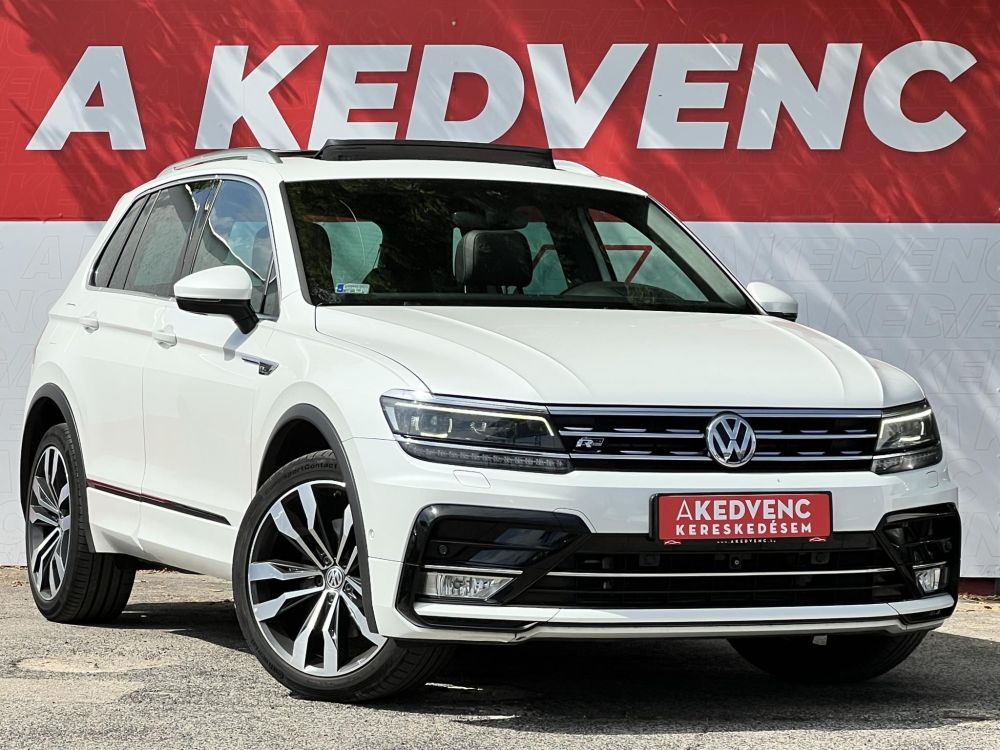 VOLKSWAGEN TIGUAN 2.0 TDI BMT SCR Highline 4Motion DSG R-line. dynaudio. panoráma tető. virtual cockpit. vezetett szervizkönyv!