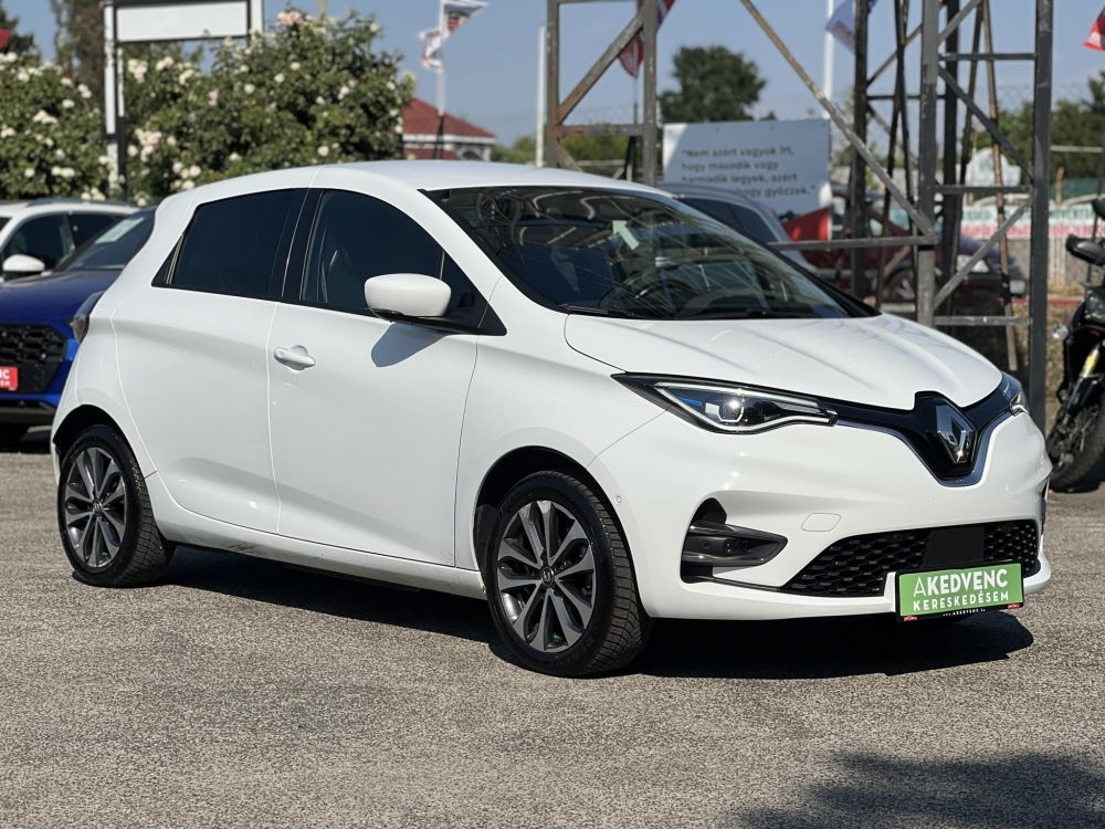RENAULT ZOE Z.E. R135 52 kWh Intens (Automata) 119e km. 300+ km hatótáv