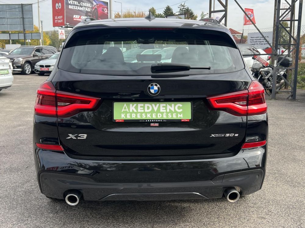 BMW X3 xDrive30e M Sport (Automata) Frissen szervizelt. Adaptív LED 360 kamera HUD Carplay Lejtmenet