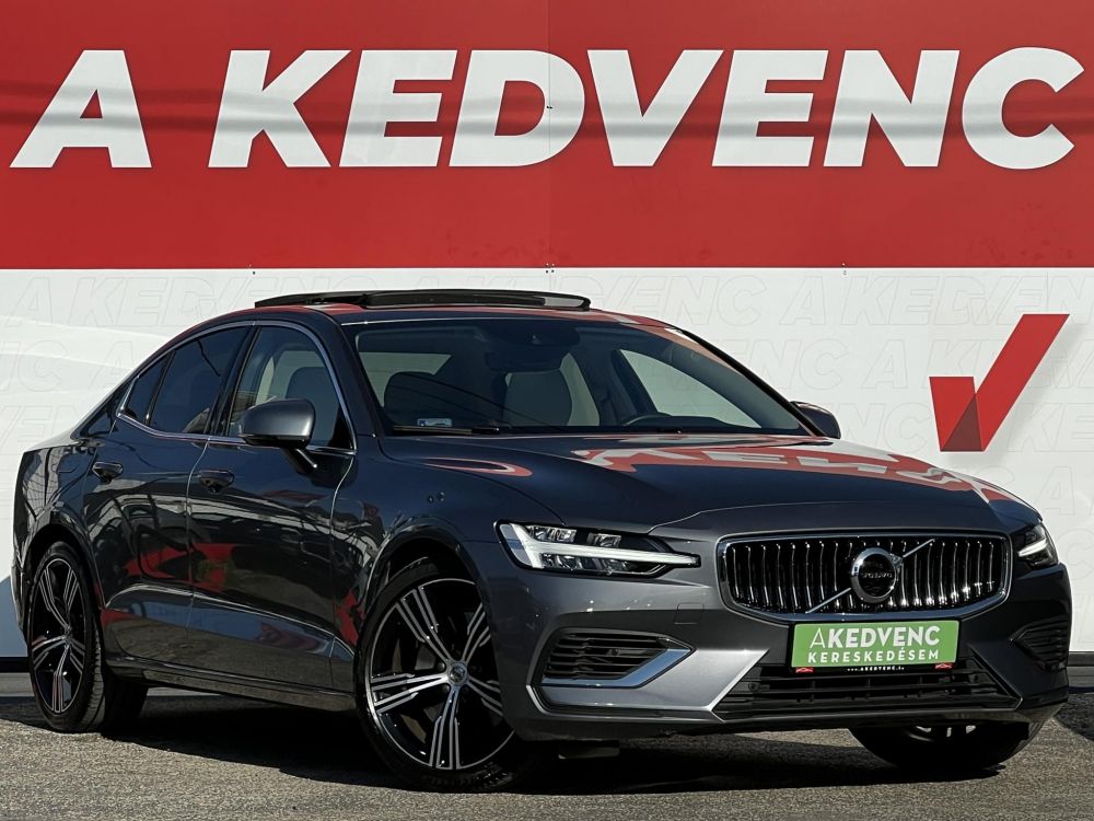 VOLVO S60 2.0 [T8] Recharge Inscription AWD Geartronic 27e km. M.o.-i. garanciális. márkaszervizelt. harman/kardon. ZÖLD rendszám!