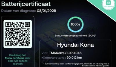 HYUNDAI KONA EV 64kWh Style 100% akku. HUD. sávtartó. CarPlay. 400km hatótáv!