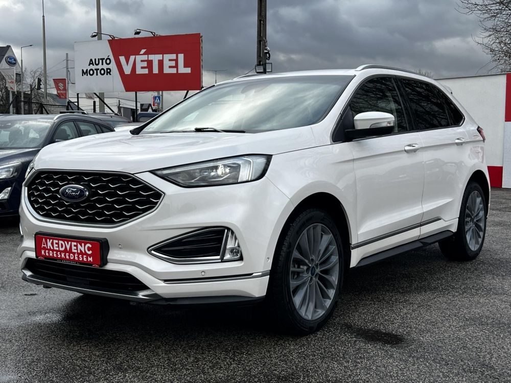 FORD EDGE 2.0 EcoBlue Bi-Turbo Vignale (Automata) Bang and Olufsen Üléshűtés Memória Világos bőrbelső Magas felszereltség!
