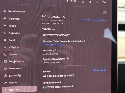 TESLA MODEL 3 Long Range AWD (Automata) mátrix LED. garanciális. hőszivattyú. premium hifi. 500km-es hatótáv!