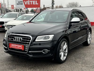AUDI Q5 SQ5 3.0 TDI quattro Tiptronic ic Xenon Panorámatető Távtartó Navi Kamera Memória Ülésfűtés Vonóhorog
