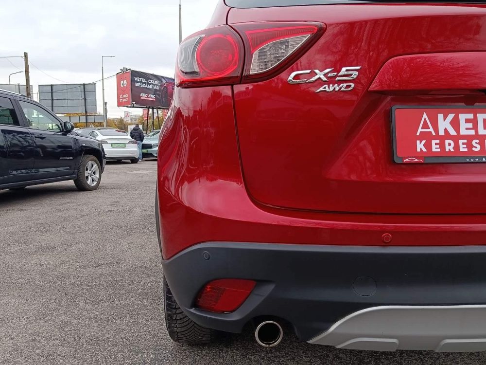 MAZDA CX-5 2.2 CD Revolution 4WD SD (Automata) Napfénytető Vajbőr Memória BOSE Ülésfűtés Sávtartó Keyless