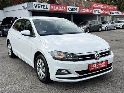 VOLKSWAGEN POLO VI 1.6 TDI SCR Comfortline Klíma Tempomat Navi Bluetooth 4 évszakos gumik!