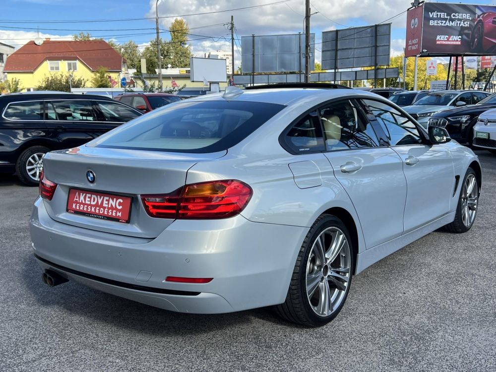 BMW 435d xDrive (Automata) Individual Grand Coupe Napfénytető Harman/Kardon Vajbőr Távtartó Téli-Nyári!