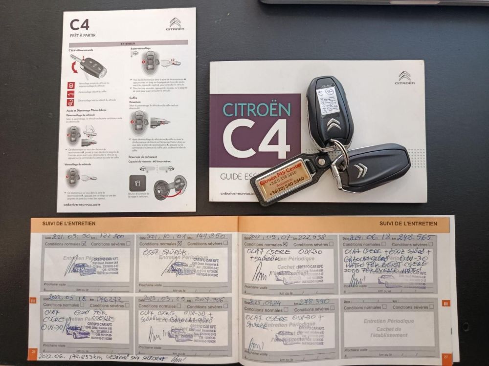 CITROEN C4 1.6 BlueHDi Profi Feel Klíma Tempomat Bluetooth Carplay TGK!