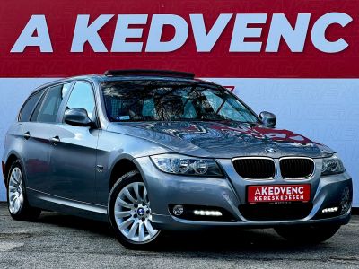 BMW 320d xDrive Touring (Automata) Bordó bőr belső.153e km. M.o.-i. panoráma tető ülésfűtés frissen szervizelt!