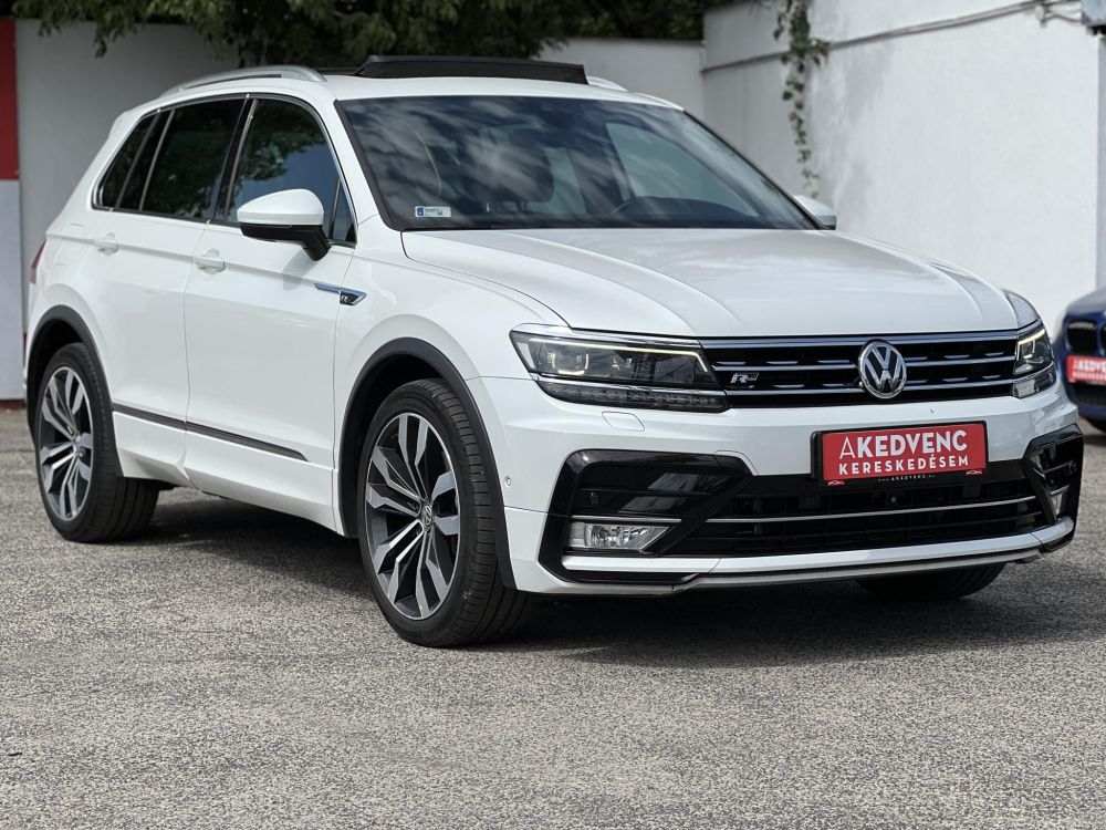 VOLKSWAGEN TIGUAN 2.0 TDI BMT SCR Highline 4Motion DSG R-line. dynaudio. panoráma tető. virtual cockpit. vezetett szervizkönyv!