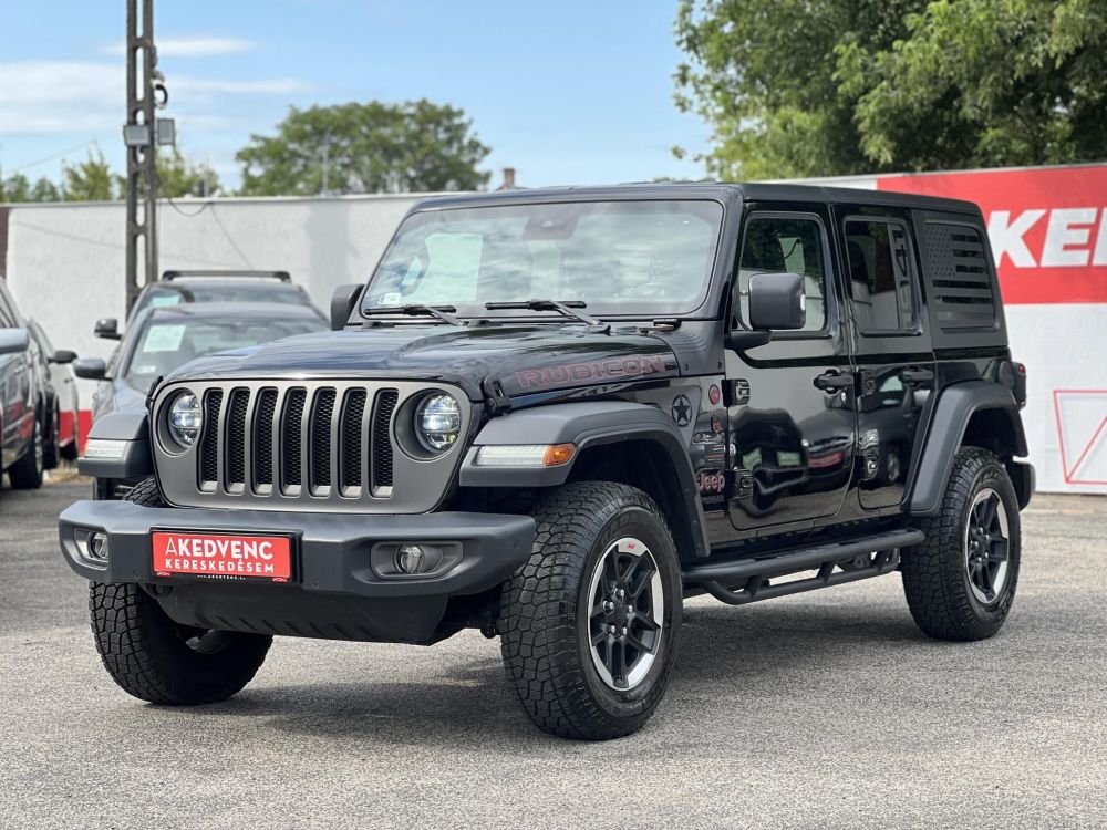 JEEP WRANGLER Unlimited 2.2 CRD Rubicon (Automata) M.o-i. 2.5T vonóhorog Magas felszereltség!