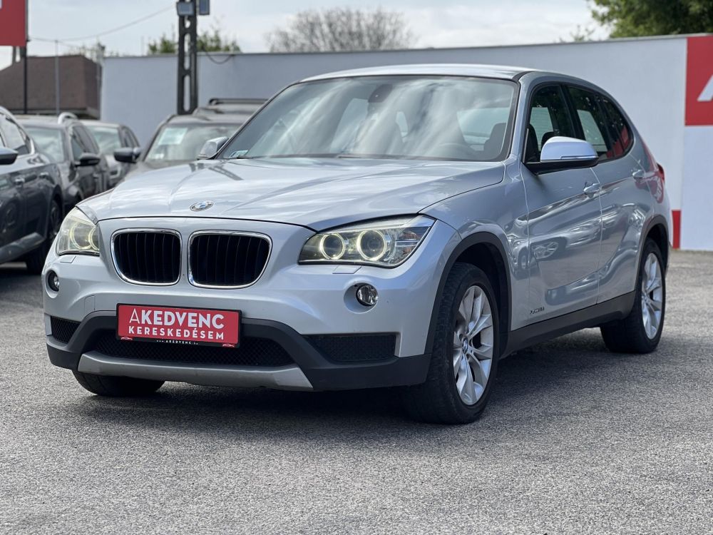BMW X1 xDrive18d (Automata) xenon. tempomat. lejtmenet. digit klíma. 4 évszakos gumik!
