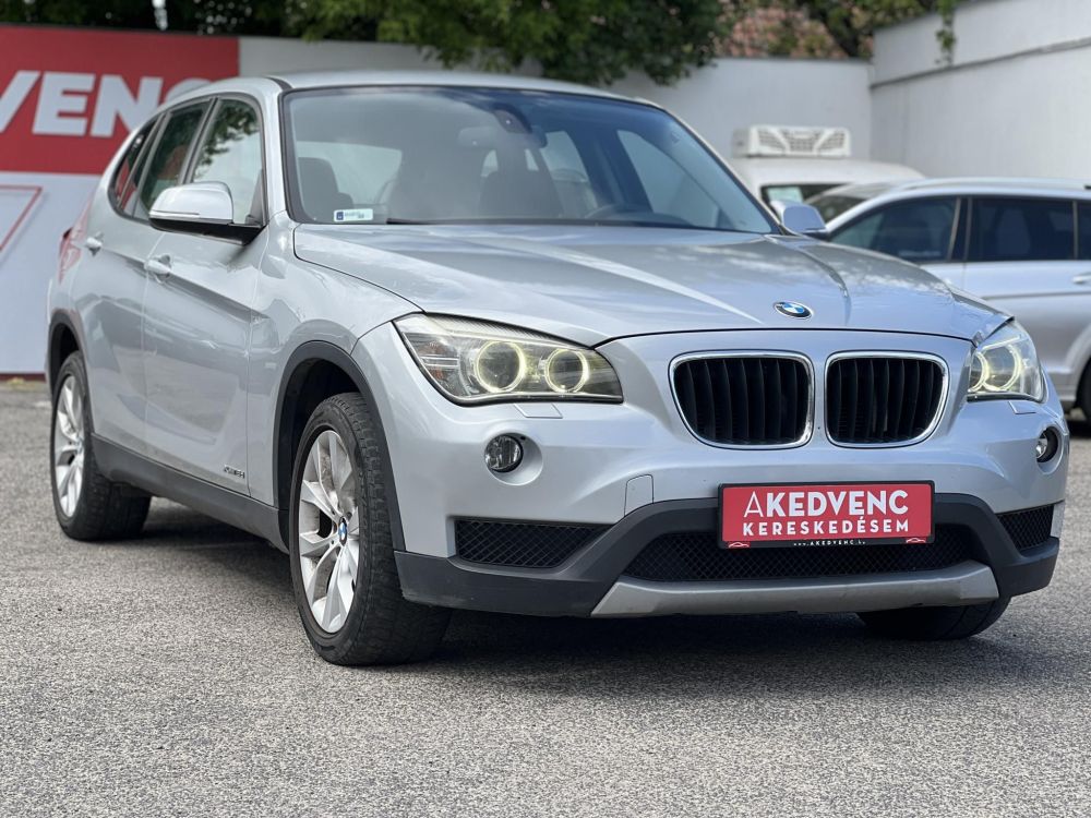 BMW X1 xDrive18d (Automata) xenon. tempomat. lejtmenet. digit klíma. 4 évszakos gumik!