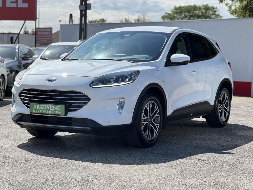 FORD KUGA 2.5 PHEV Titanium CVT 70 km elektromos hatótáv. ülés-kormányfűtés. kamera. CARPLAY!
