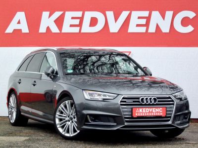 AUDI A4 Avant 3.0 TDI Sport quattro Tiptronic ic S-line LED Virtual Cockpit Távtartó Memória Kamera Vonóhorog Szervizelt!