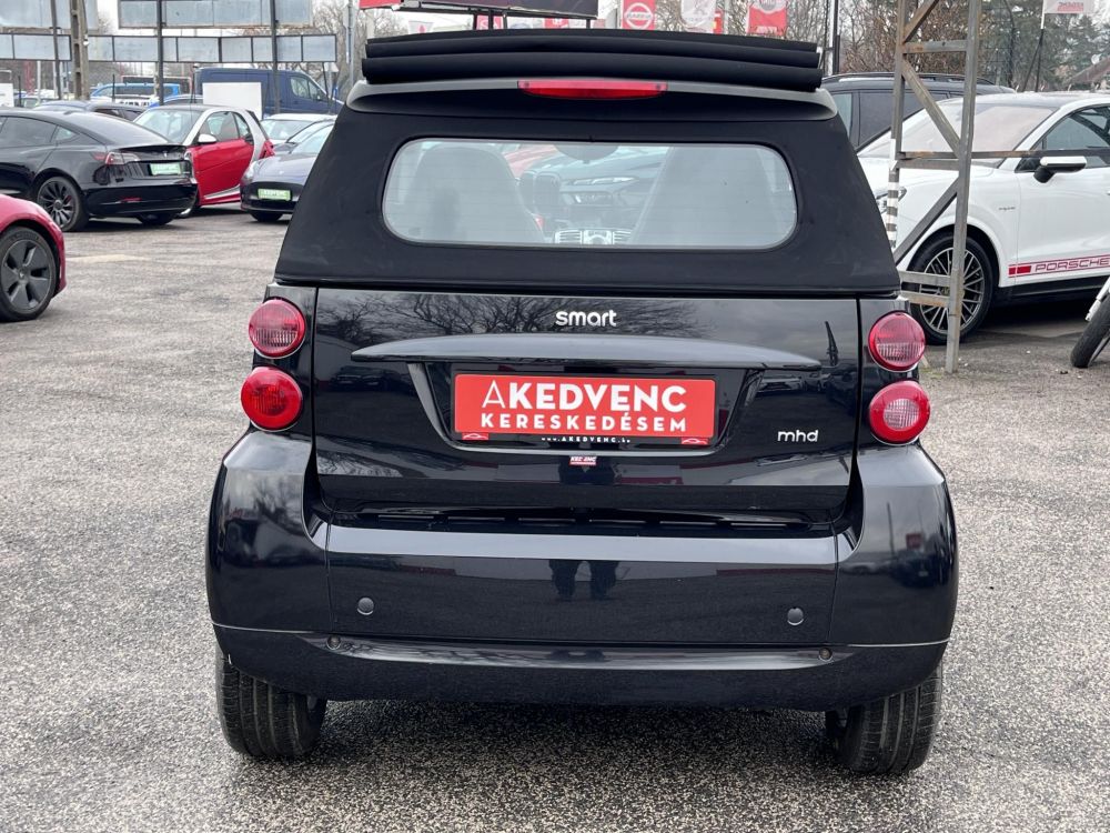 SMART FORTWO CABRIO 1.0 Pure Softip Kormányváltó. ülésfűtés. téli-nyári kerékszett