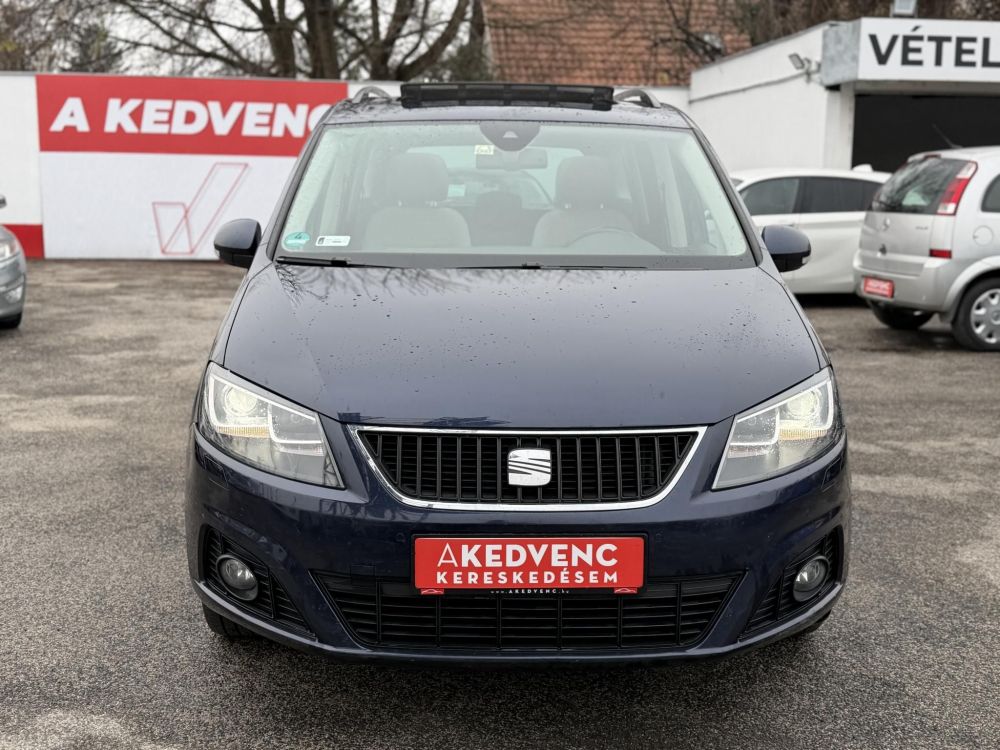 SEAT ALHAMBRA 2.0 CR TDI Style DSG [7 személy] Panorámatető Ülésfűtés Adaptív futómű Világos belső Frissen szervizelt!