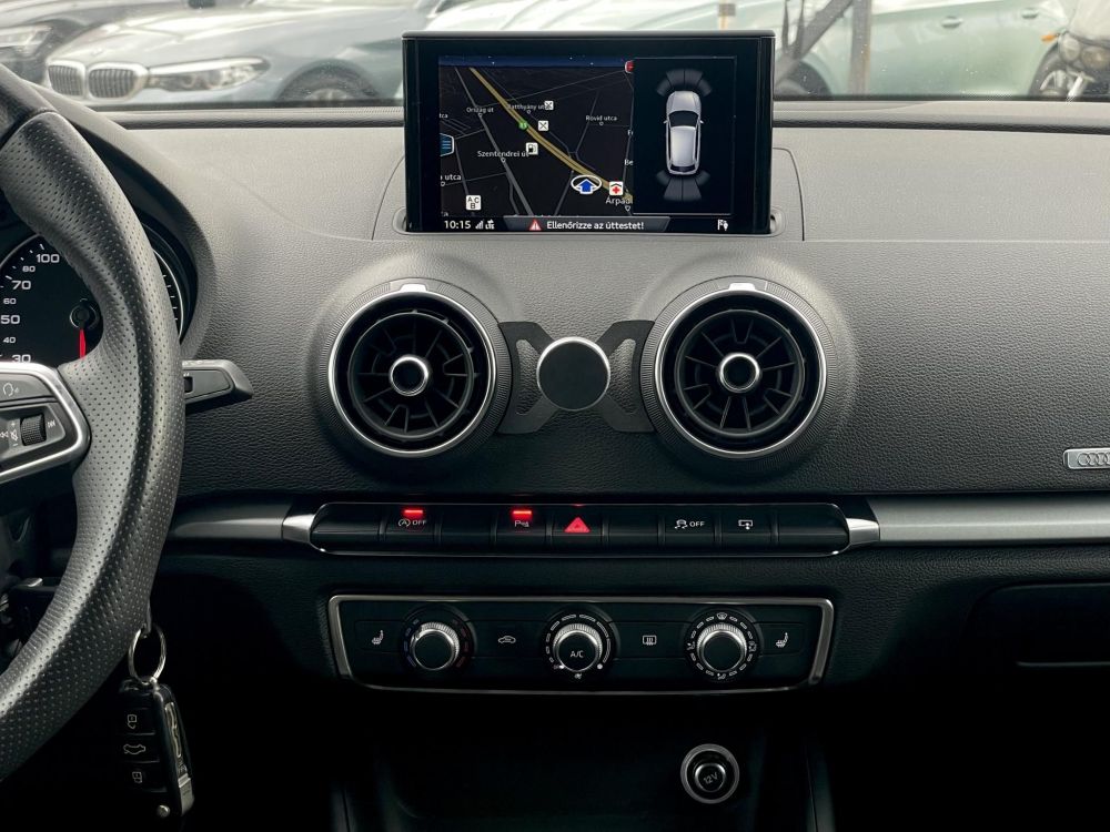 AUDI A3 Sportback 1.6 TDI Sport S-line FACELIFT Friss vezérlés!