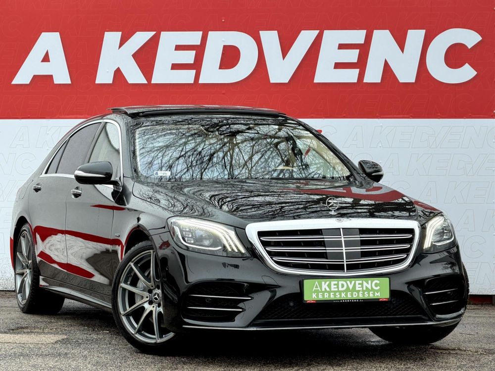 MERCEDES-BENZ S 560 e L 9G-TRONIC EQ Power M.o.-i. Teljes felszereltség. ZÖLD rendszám!