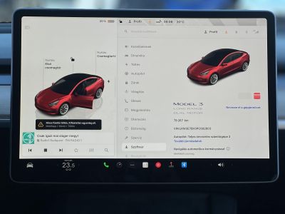 TESLA MODEL 3 Long Range AWD (Automata) 79e km. mátrix LED. hőszivattyú. AMD Ryzen. garanciális!