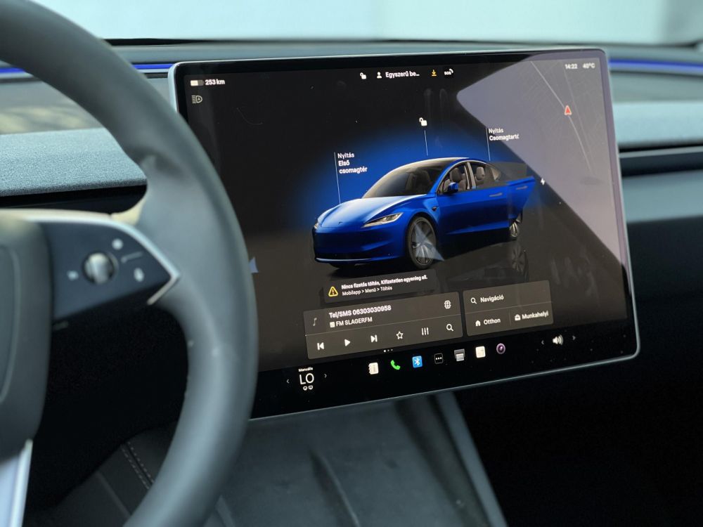 TESLA MODEL 3 RWD Premium (Automata) HIGHLAND. 27e km. AMD Ryzen. mátrix LED. Garanciális!