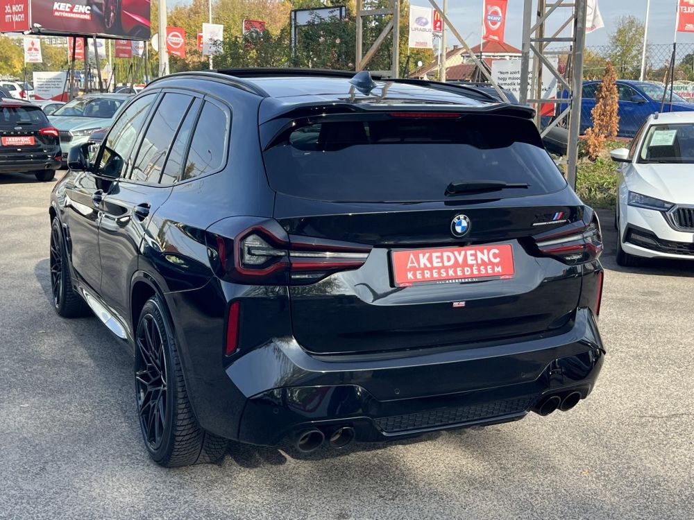 BMW X3 M Competition (Automata) 35e km. Sérülésmentes. teljes felszereltség. Legjobb ár!