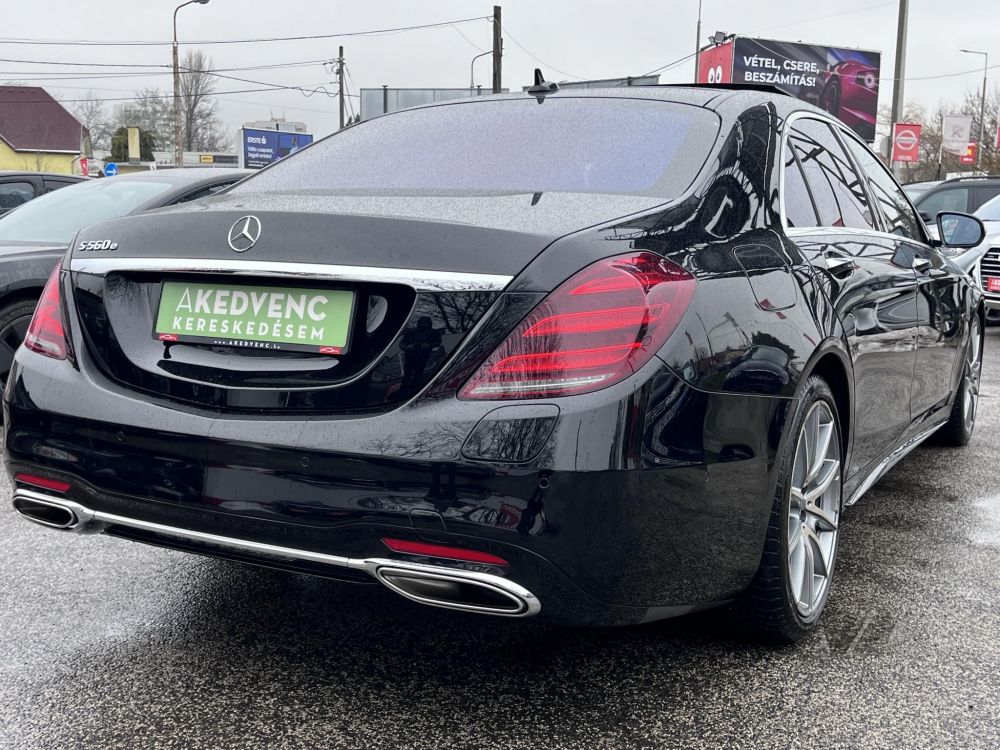 MERCEDES-BENZ S 560 e L 9G-TRONIC EQ Power M.o.-i. Teljes felszereltség. ZÖLD rendszám!