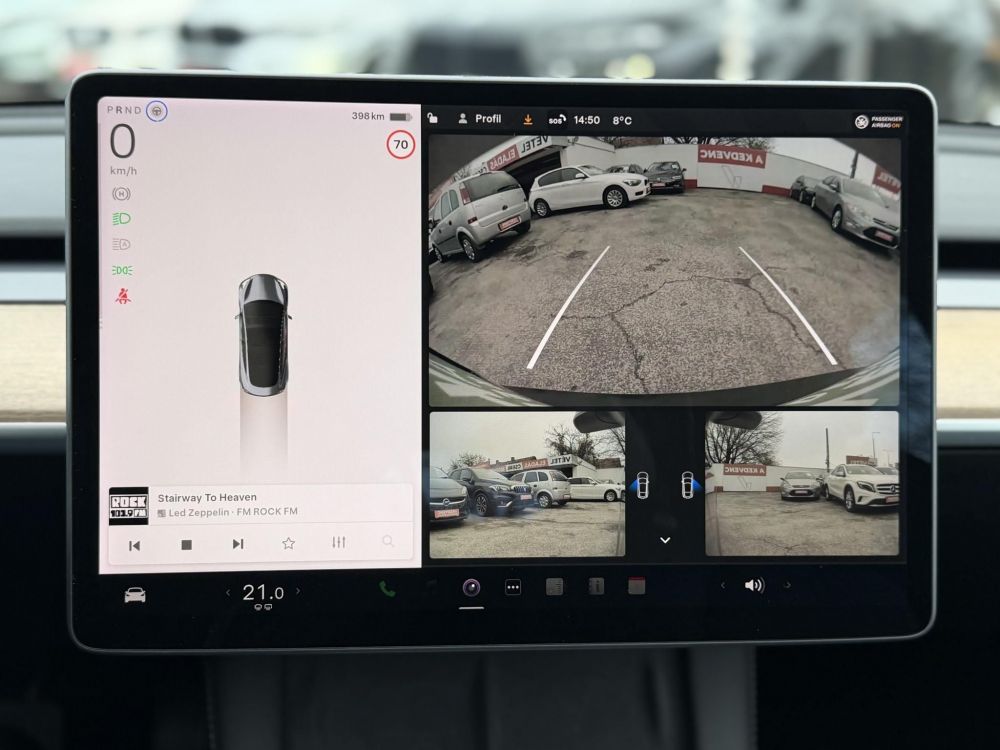 TESLA MODEL 3 Long Range AWD (Automata) 95e km. garanciális. mátrix LED. hőszivattyú. premium hifi