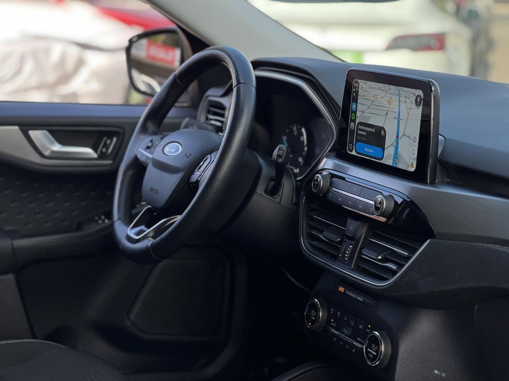 FORD KUGA 2.5 PHEV Titanium CVT 70 km elektromos hatótáv. ülés-kormányfűtés. kamera. CARPLAY!