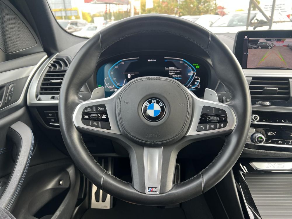 BMW X3 xDrive30e M Sport (Automata) Frissen szervizelt. Adaptív LED 360 kamera HUD Carplay Lejtmenet