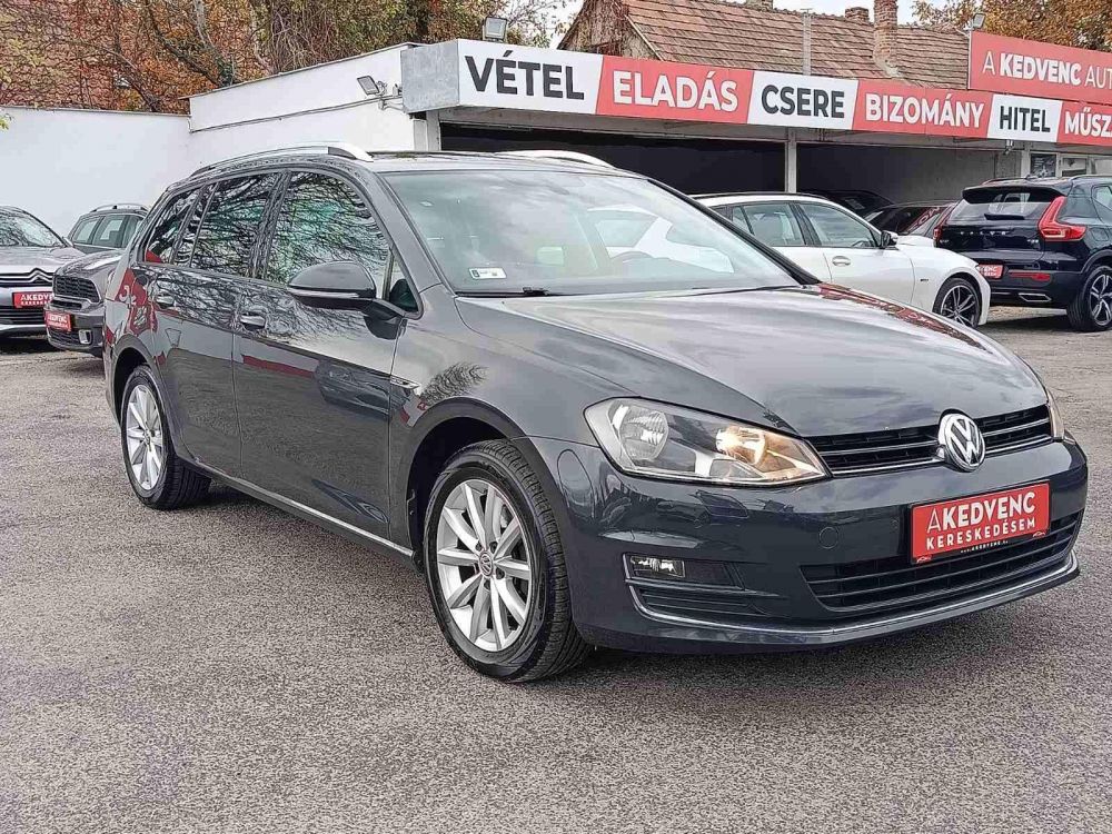 VOLKSWAGEN GOLF VII Variant 2.0 TDI BMT Comfortline Euro 6 Lounge Tempomat Digitklíma Ülésfűtés Bluetooth