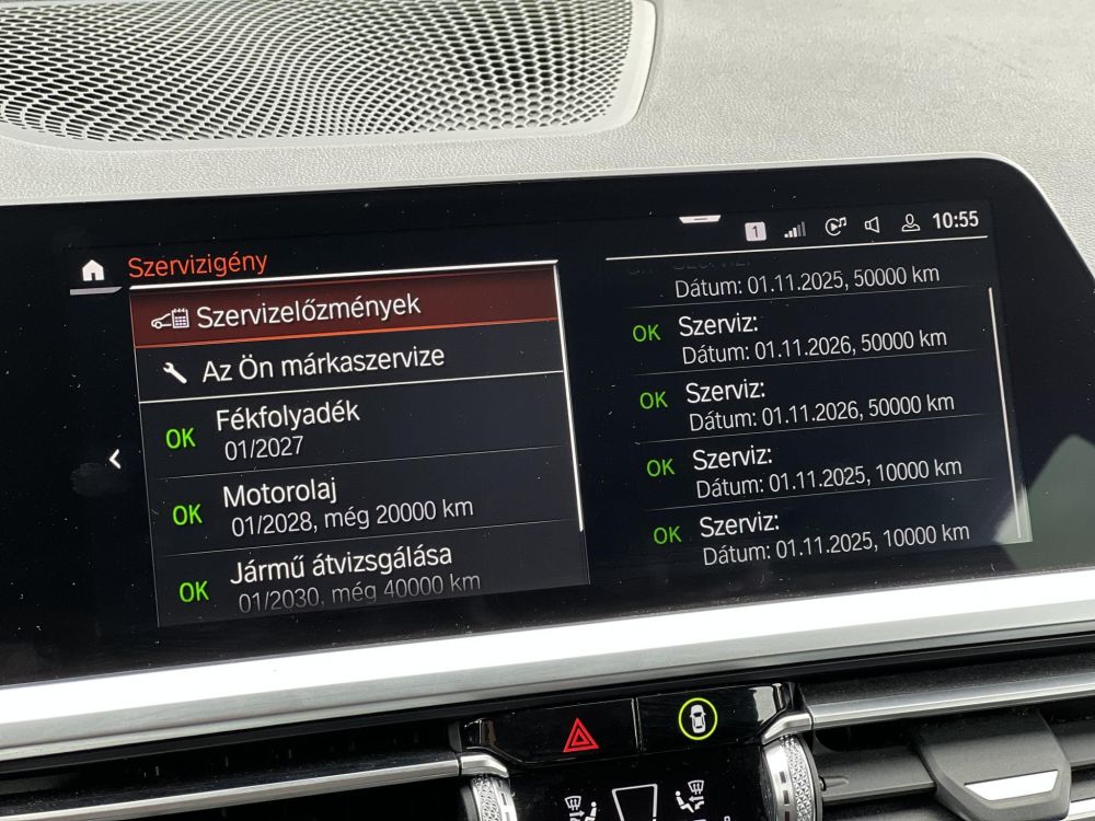 BMW 320d Advantage (Automata) Teljes nagyszerviz -vezérlés is-után!