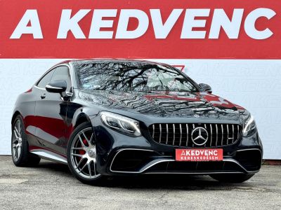 MERCEDES-AMG S 63 4Matic+ 9G-TRONIC 46e km. MAGIC SKY CONTROL. Újszerű állapot. Designo belső!
