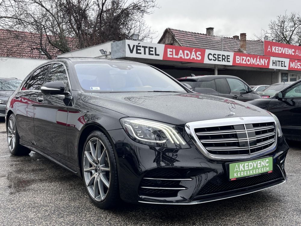 MERCEDES-BENZ S 560 e L 9G-TRONIC EQ Power M.o.-i. Teljes felszereltség. ZÖLD rendszám!