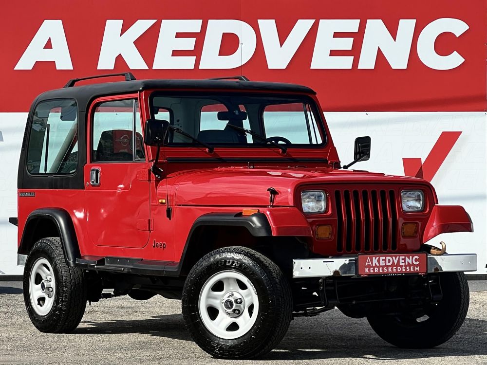 JEEP WRANGLER Hard Top 2.5 Nagyon szép karosszéria. európai kivitel. karbantartott