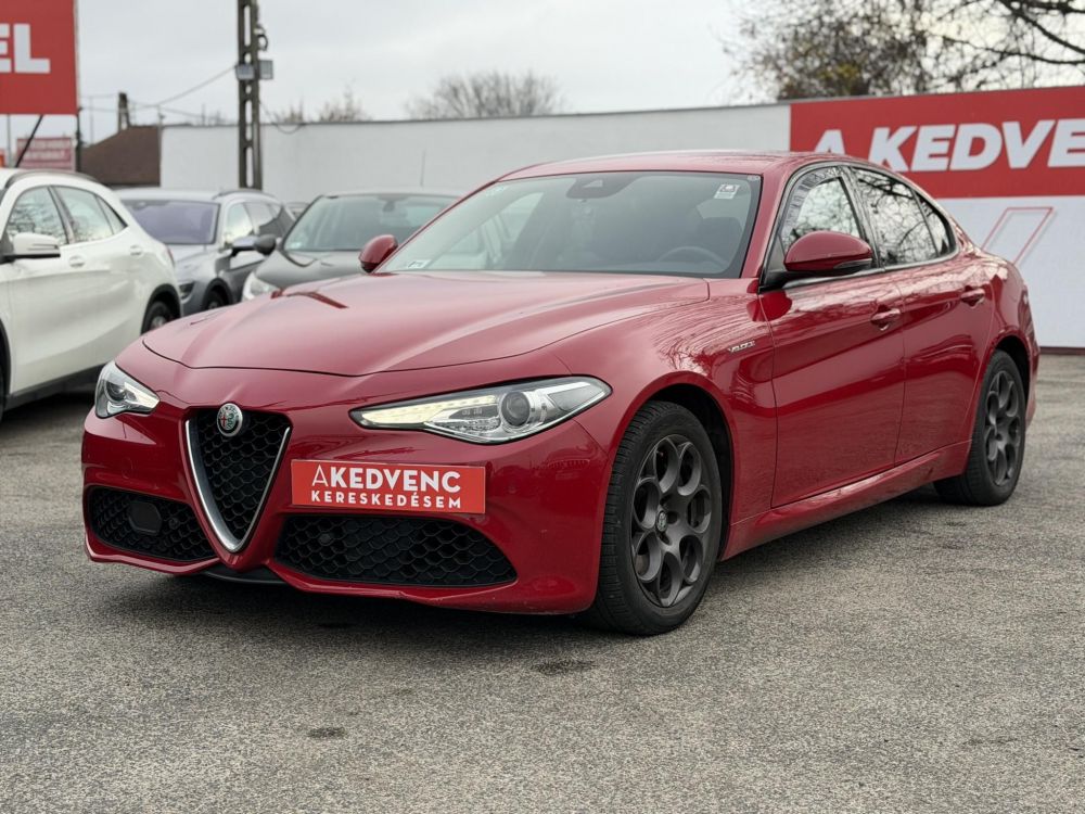 ALFA ROMEO GIULIA 2.0 Veloce Q4 (Automata) 280le. ALFA ROSSO. 116e km!