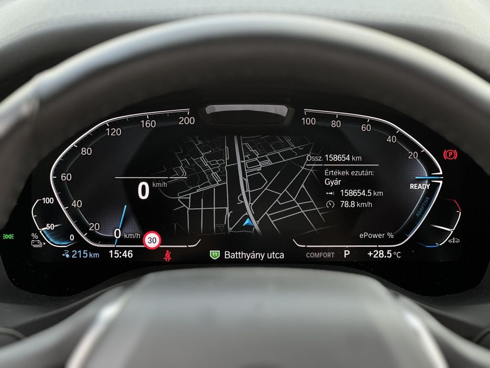 BMW IX3 73,9kWh High Executive panoráma tető. harman/kardon. memória. HUD. barna bőr belső!