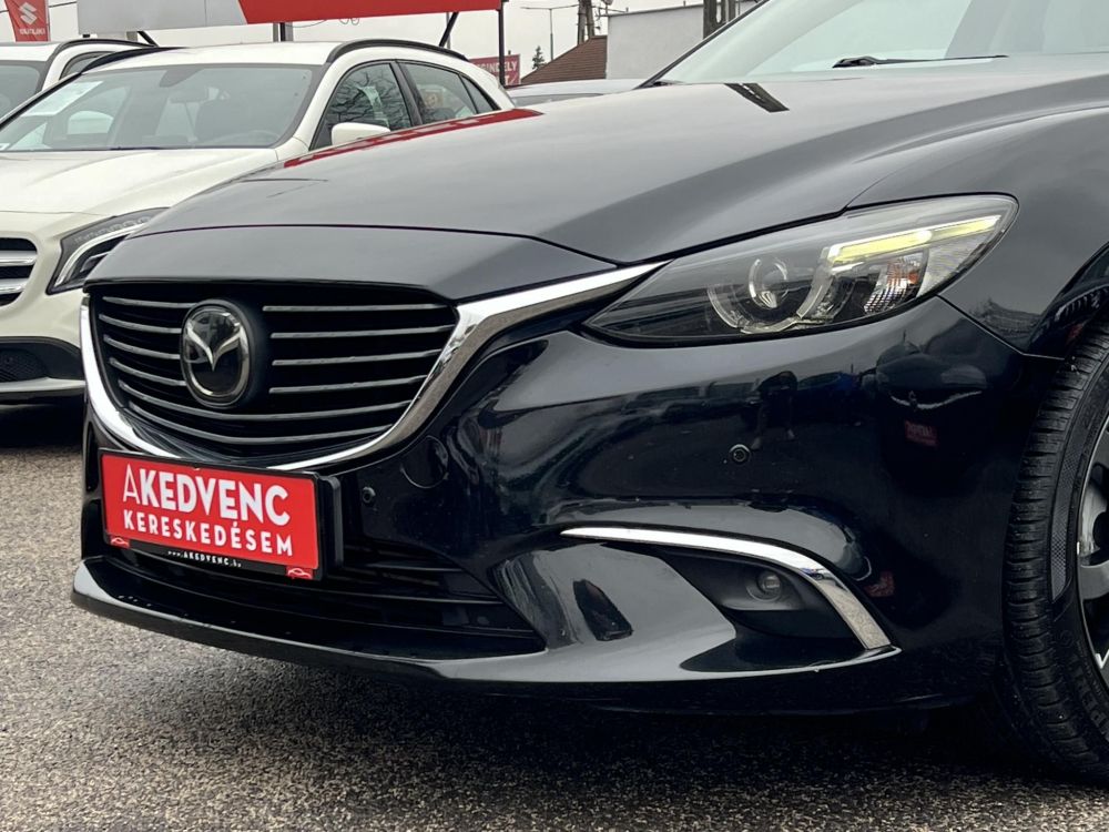 MAZDA 6 Sportkombi 2.2 CD Revolution Top (Automata) Sávtartó Head-up Napfénytető Fehér bőr Tolatókamera F1 Váltó!