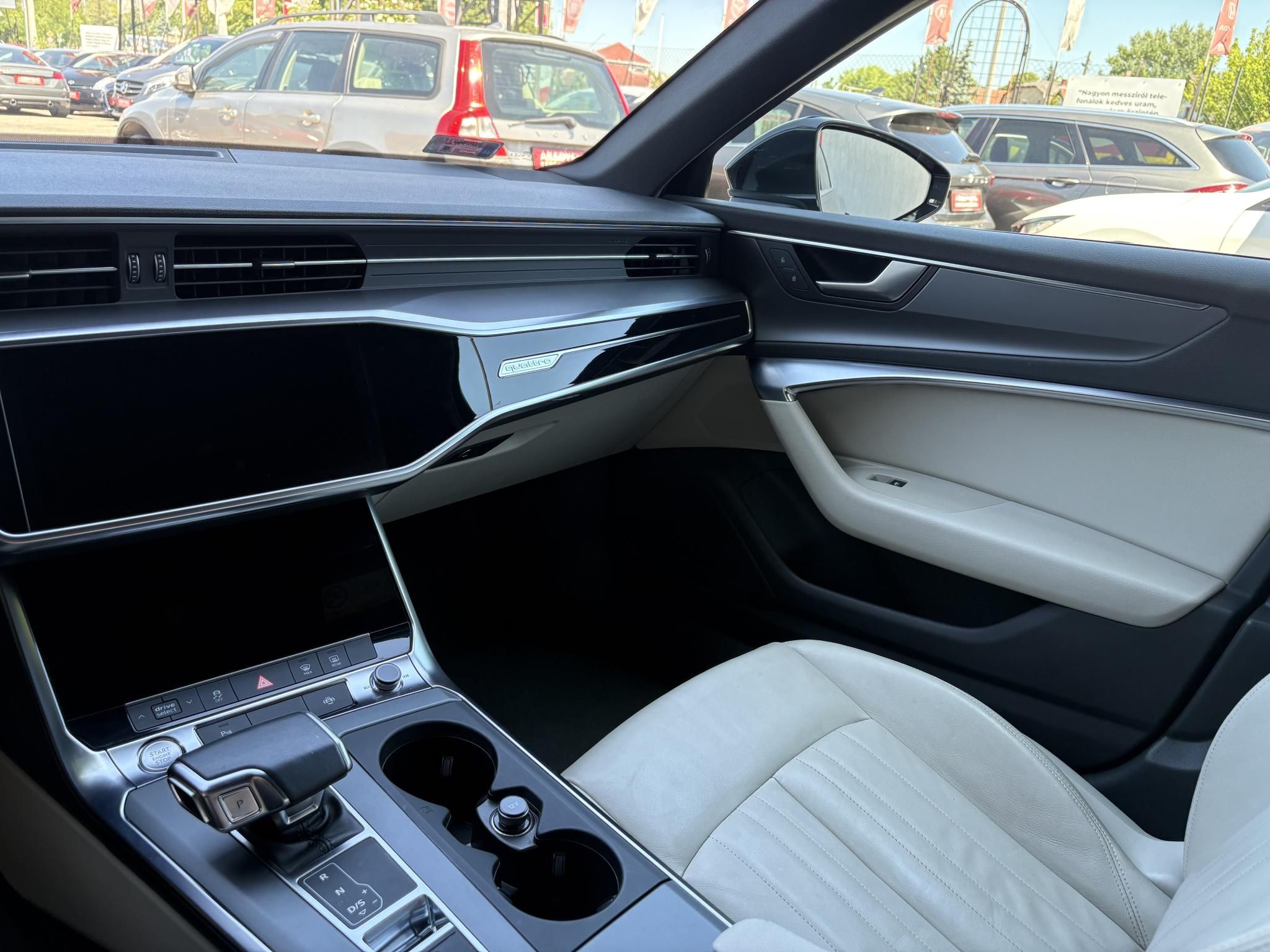 AUDI A6 55 TFSI Sport quattro S-tronic 97e km. LED Virtual Cockpit Memória Vajbőr Kamera Távtartó Sávtartó