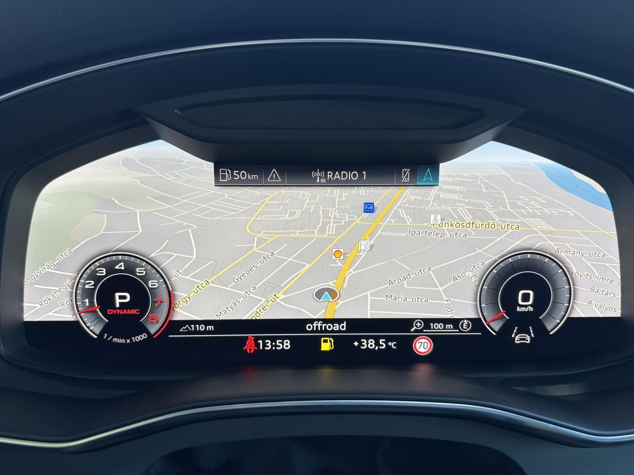 AUDI A6 55 TFSI Sport quattro S-tronic 97e km. LED Virtual Cockpit Memória Vajbőr Kamera Távtartó Sávtartó