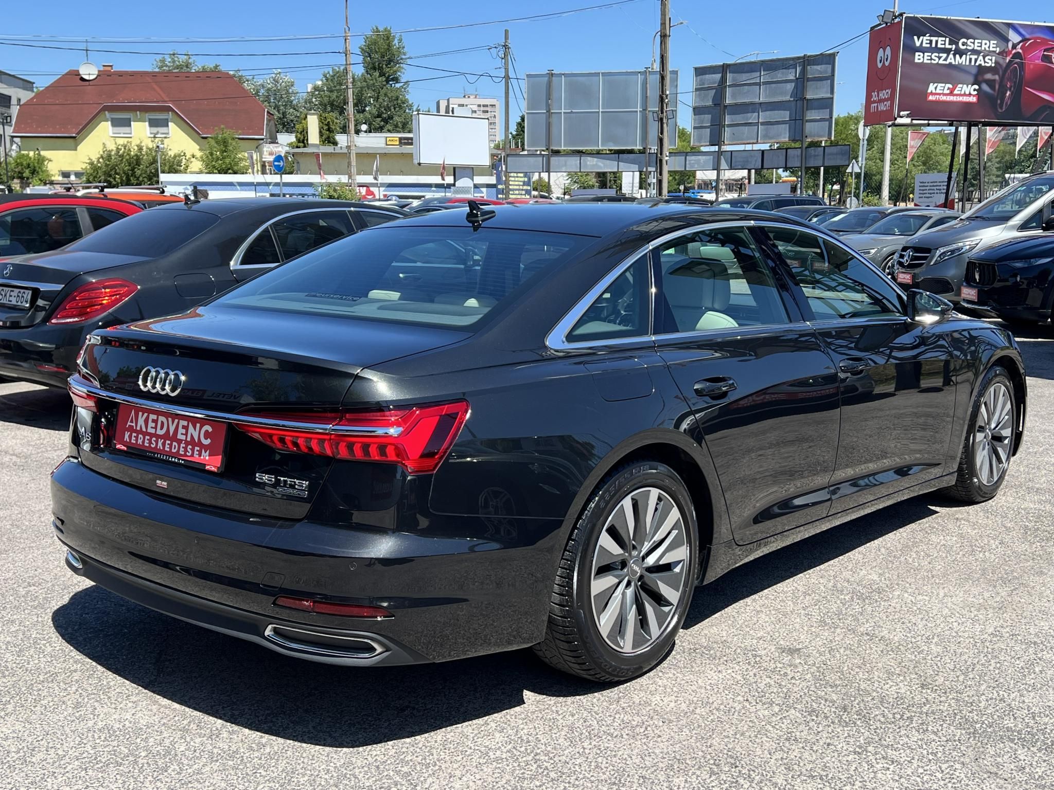 AUDI A6 55 TFSI Sport quattro S-tronic 97e km. LED Virtual Cockpit Memória Vajbőr Kamera Távtartó Sávtartó
