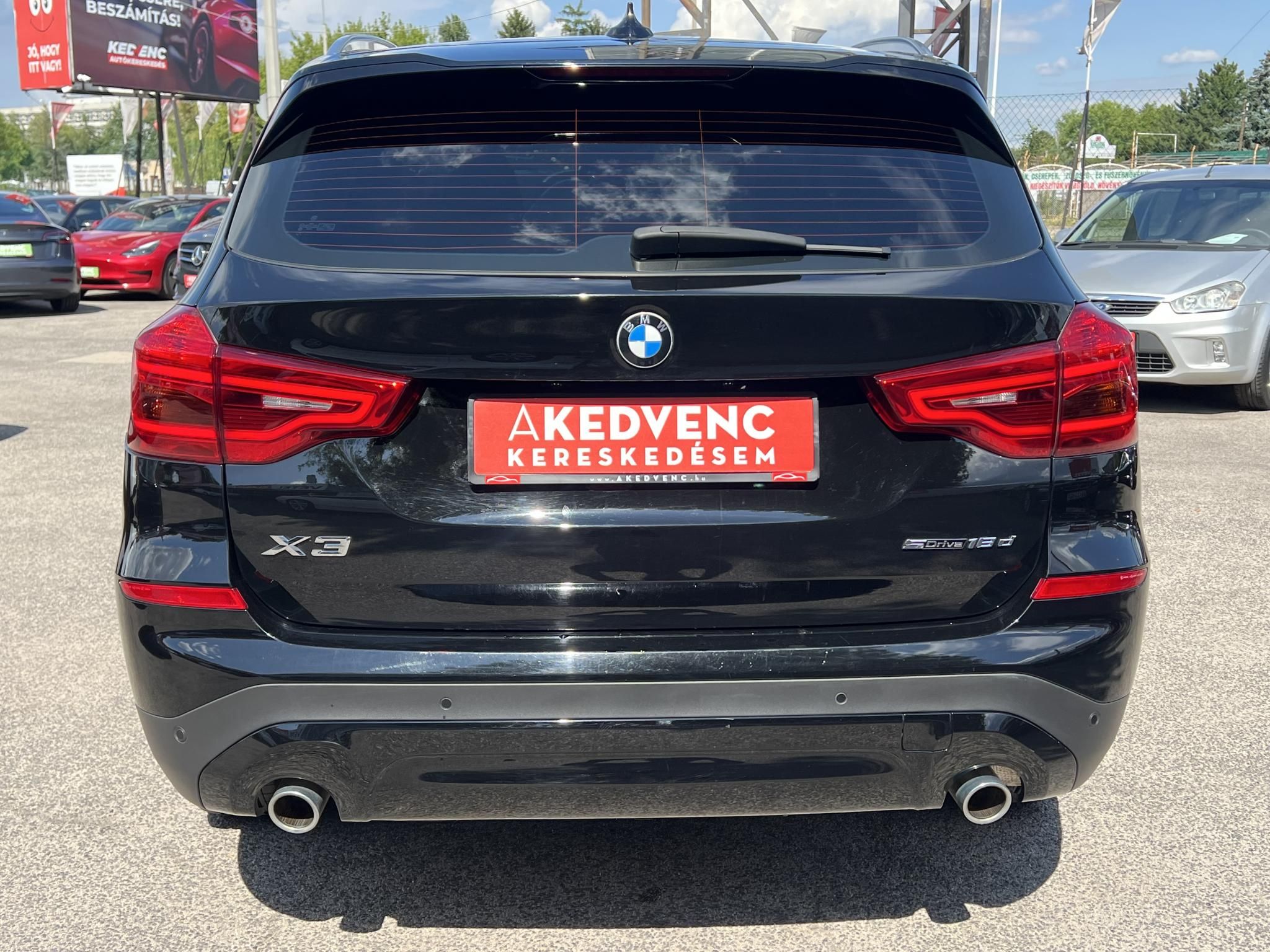 BMW X3 sDrive18d (Automata) Magyarországi. Márkaszervizelt!