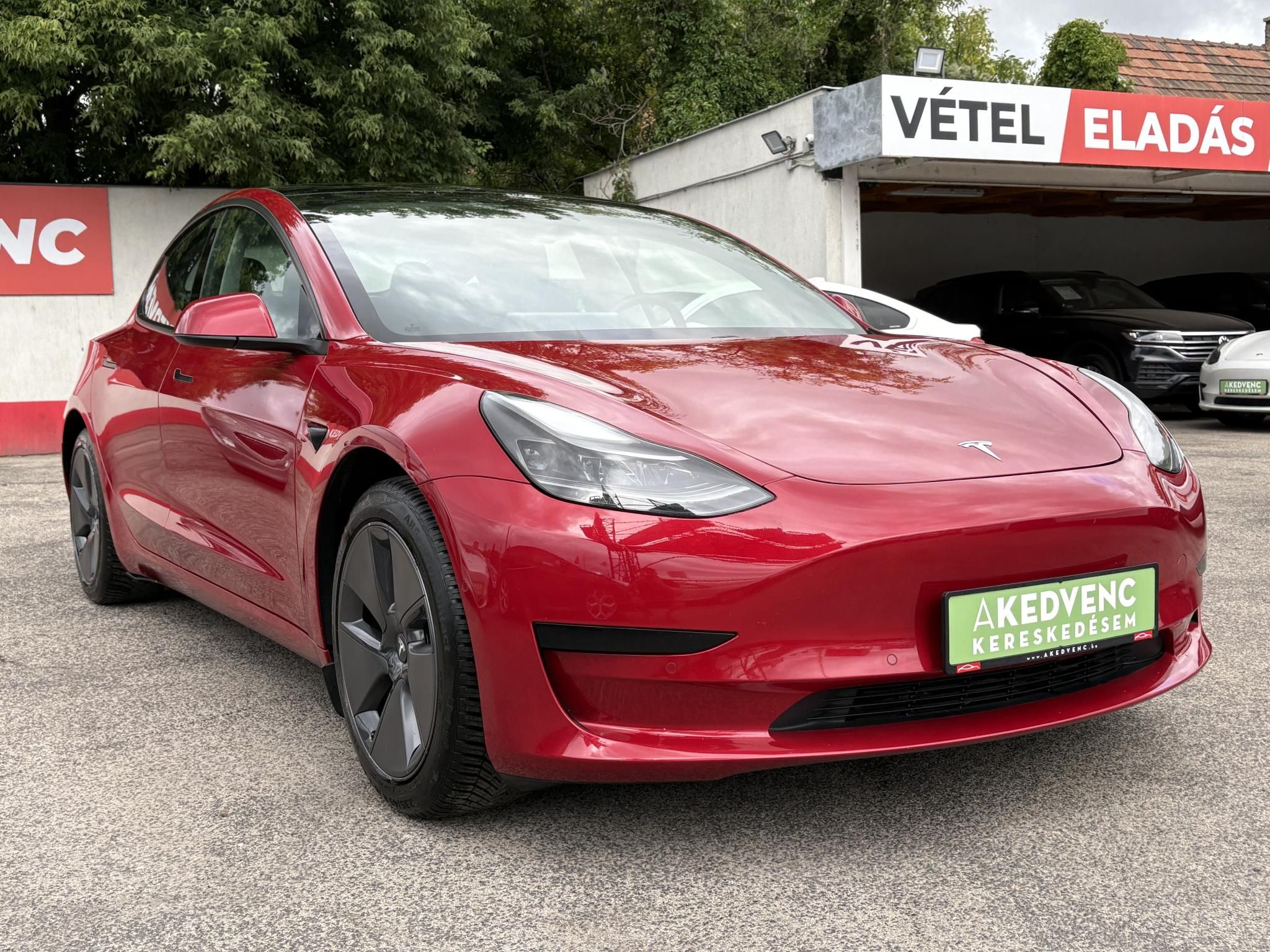 TESLA MODEL 3 Standard Range Plus Aut 80e km. mátrix LED. hőszivattyús. facelift. garanciális!