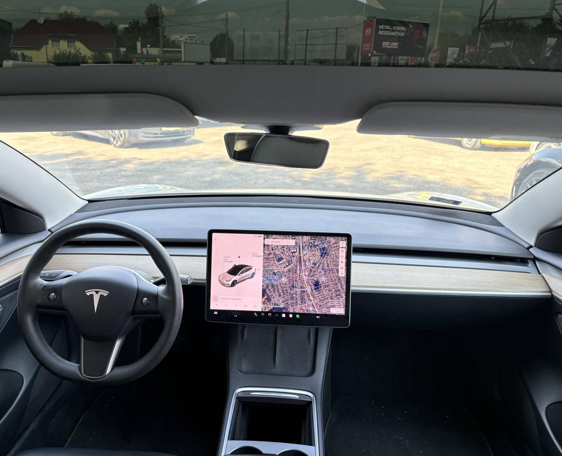 TESLA MODEL 3 Long Range AWD (Automata) 500km-es hatótáv. mátrix LED. garanciális. hőszívattyú. 4 évszakos gumik!